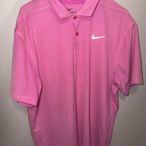 Nike Men's Dri-Fit Polo Shirt (Pink)
